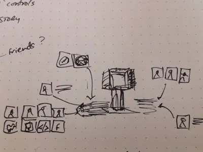 thinking... illustration sketch