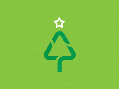 Have A Sustainable Holiday! christmas recycle tree