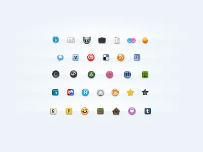 Seize Final 16 aim coin delicious deviantart dribbble ember facebook flickr forrst gamersband gold goodreads icon iphone itunes lastfm linkedin lovedsgn mail minecraft mrsmiley pack pixel posterous resume rss seize silver skype spotify star steam suitcase tumblr twitter vimeo