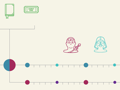 Project Managment Flow data visualization icon process progress