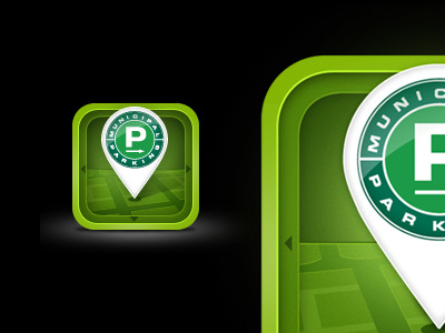 Parking App Icon icon iphone