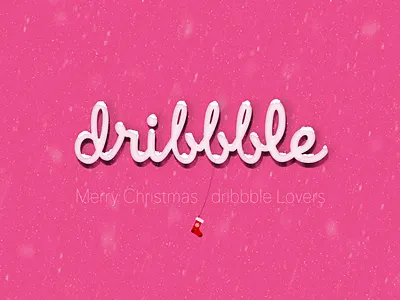 Winter comes to dribbble wallpaper :) christmas dribbble pink snow wallpaper winter