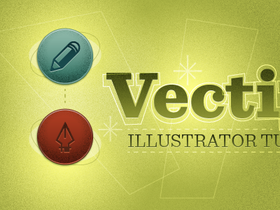 Grain Tut 2 fun grain illustrator retro texture typography vector