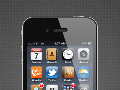 iPhone 4 made in Fw black fireworks grey iphone ui vector