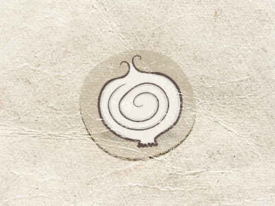 Onion icon logo onion symbol