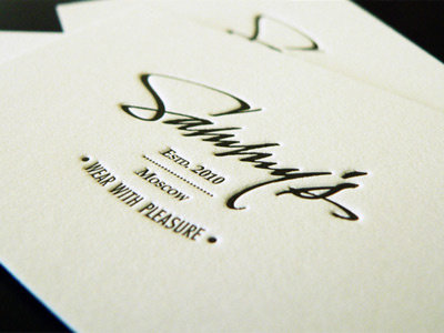 Sammy's Card branding calligraphy card letterpress logo print sammys