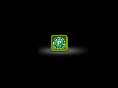 Green P iPhone 3G/3GS icon iphone