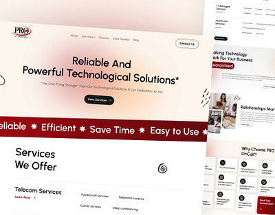 Tech Solutions Website