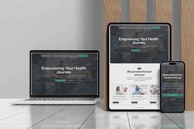 Healthcare design graphic design ui ux visual design web desing webflow