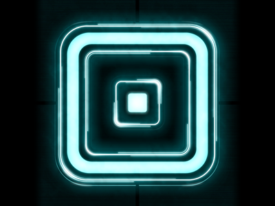 Square Logo, Tron Legacy Style square tron legacy