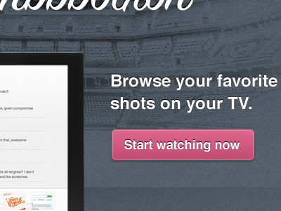 Start watching soon arena dribbble tv