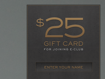 Oak Hall Signup email form text type