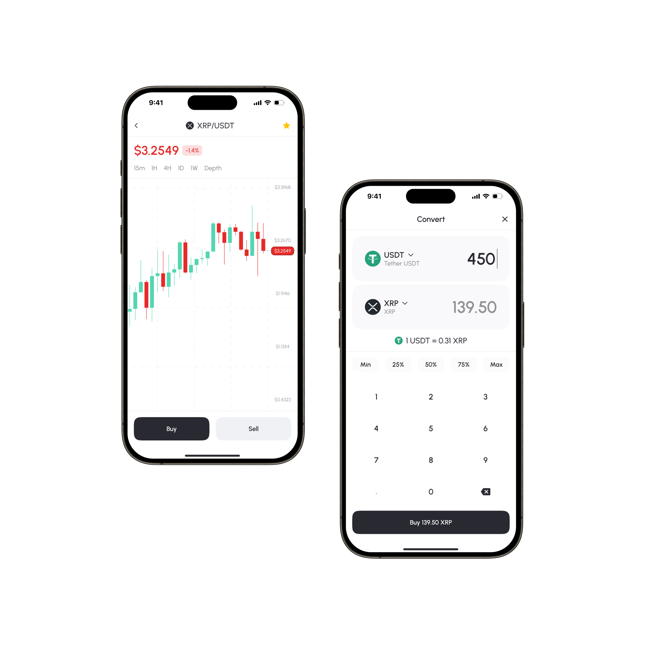 Crypto Swap app design branding crypto crypto app crypto branding crypto chart crypto swap cryptoapp ui ui chart ui crypto ui screens uiux