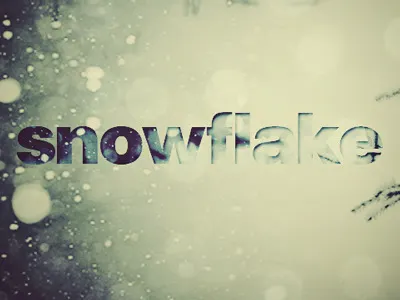 Holiday Happy Hour - Snowflake dribbble happy holiday hour rebound snowflake