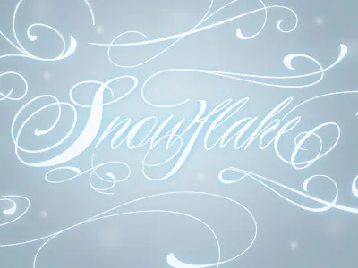 Holiday Happy Hour holidays piel script snowflake winter