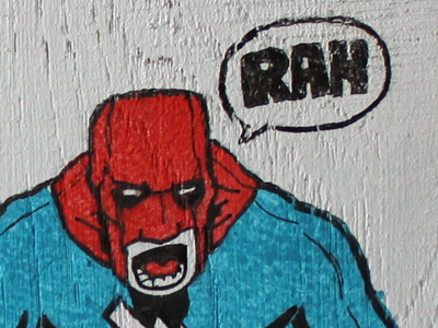 Rah illustration superhero