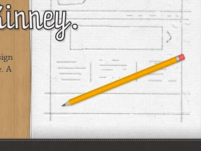 Rough sketch css3 pencil sketch