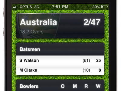 Crikkket iOS Web App android app ashes cricket ios ipad iphone web app