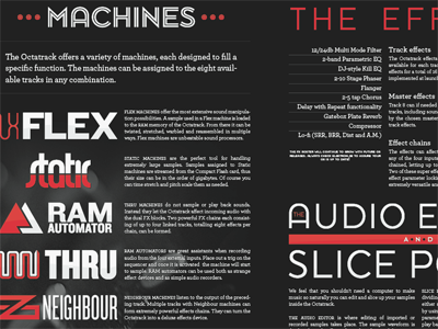 Product Catalogue #2 black elektron octatrack red