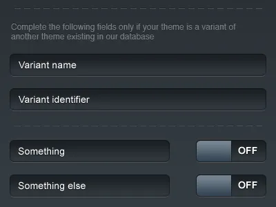 Ecoute submit form app blue dark ecoute ecouteapp form ui web