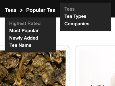 Dribbble 032 helvetica neue redesign tea ui