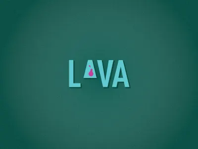 Lava din condensed green pink