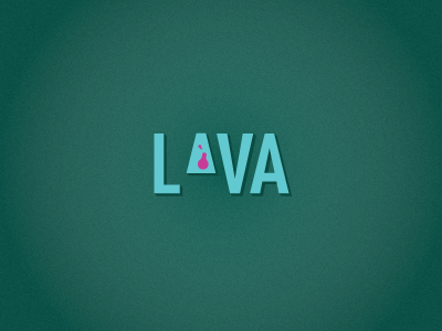 Lava din condensed green pink