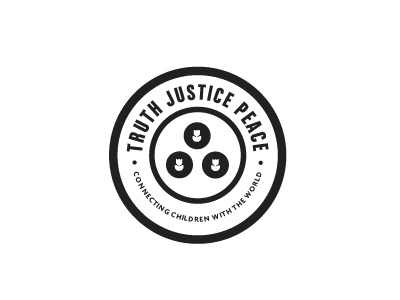 'Truth. Justice. Peace.' Logo and Rebrand charity identity logo design non profit rebrand