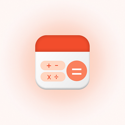 App Icon - Calculator dailyui dailyuichallenge design ui uxui