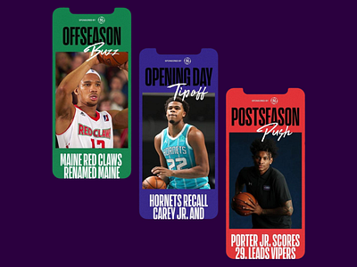 Dynamic Basketball Highlights basketball graphics basketball trends cards design inspiration dynamic visuals game game highlights interactive cards mobile interfaces modern style nba graphics professional basketball sport design sports sports design sports typography vibrant colors visual focus youth