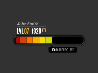 Experience bar colours epic graphicdesign illustration photoshop