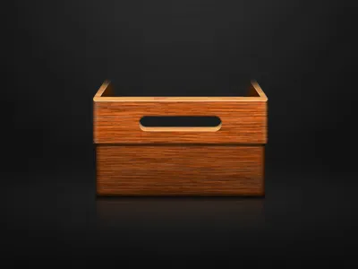 Wooden Stack Drawer drawer icon osx stacks wood wooden