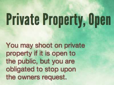 Private Property, Open ebook epub helvetica html5 ipad league gothic