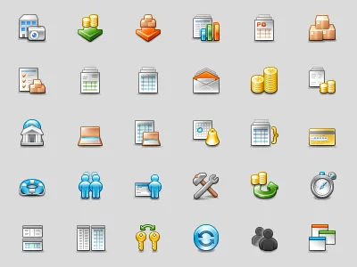 Intuit QuickBooks for Mac icons mac