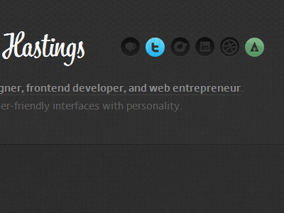 Gedy icons header detail black button forrst gedy hover pattern texture twitter