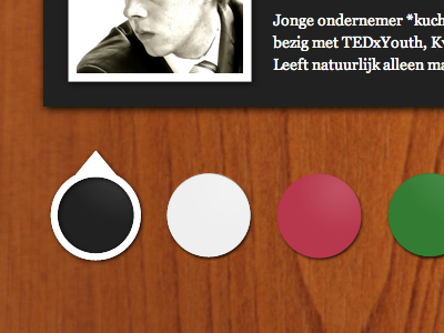 Choose a color colors option