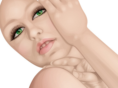 Waterfall Shot 3 illustration illustrator vector wip work in progress