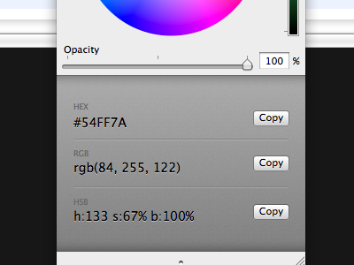 Hues color picker app mac