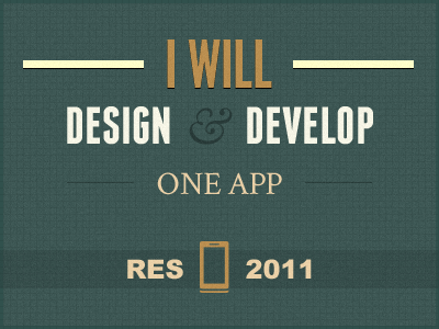 2011 Resolution 2011 resolution