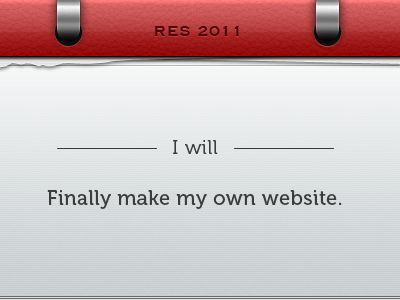 2011 Resolution 2011 calendar lazy museo paper resolution