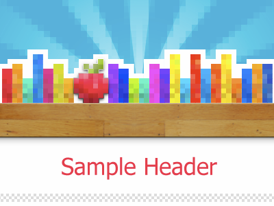 Schooled bright email pixel school template