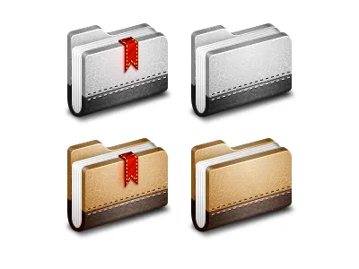 Library folder icon icons library