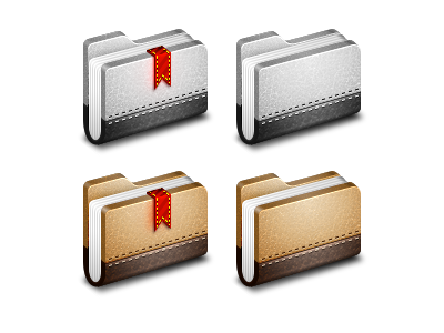 Library folder icon icons library