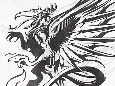 Griffon WIP 2 illustration texture vector