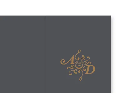 Wedding Stationery Monogram hoefler text monogram stationery swash wedding