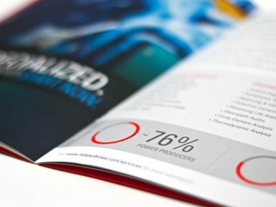 Print's not dead… Quite yet. full bleed brochure infographic print univers