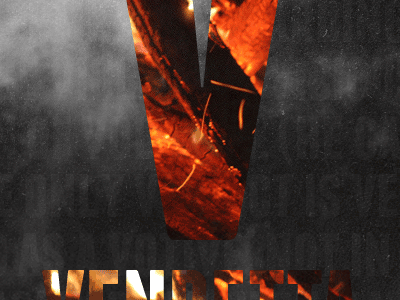 Vendetta poster v vengence