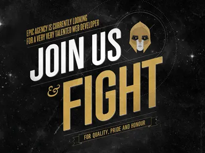 Job Offer agency epic hiring web developer