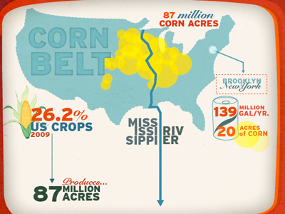 Corn Cola Interactive Infographic infographic sodapopped