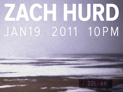 Frozen Tundra photography poster proxima nova condensed zach hurd